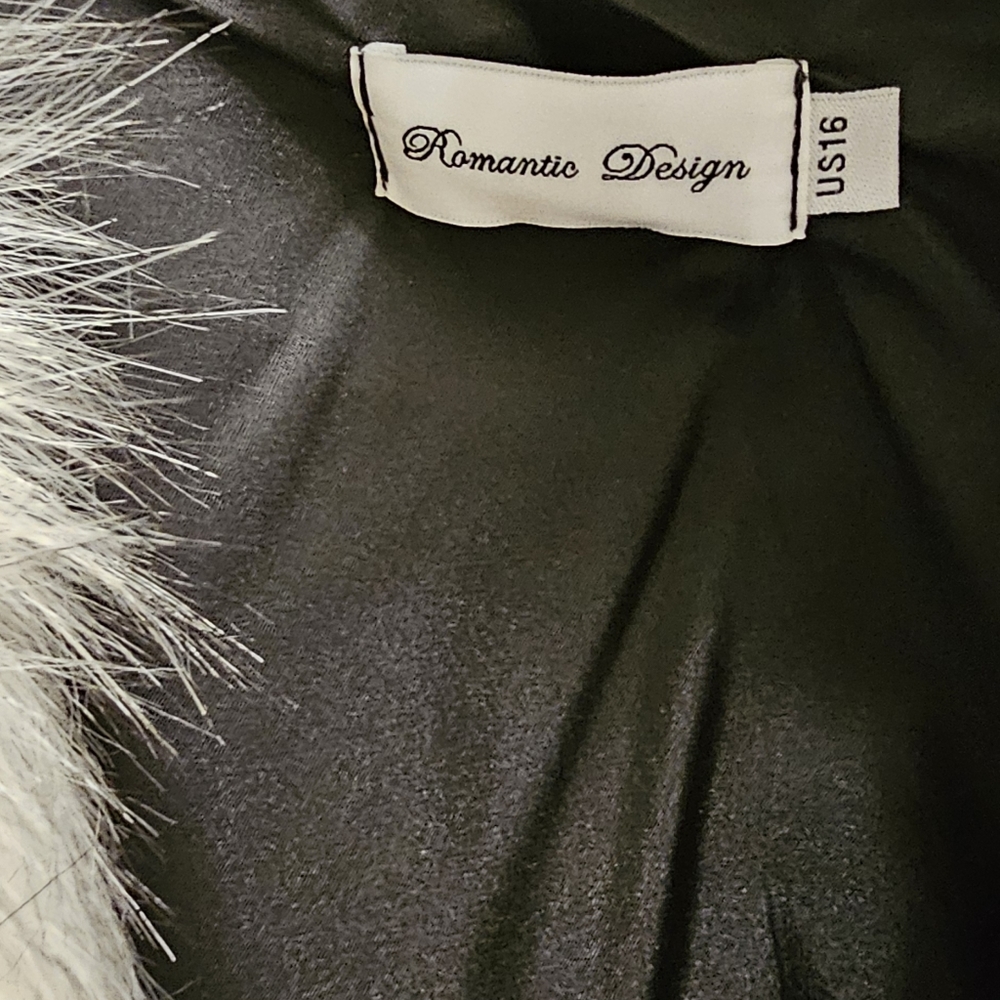 Women's Hooded Faux Fur Full Length Parka Coat
